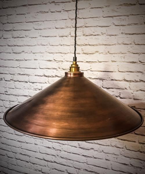 Large statement aged copper finish 